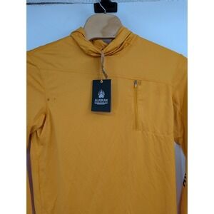 Alaskan Hardgear NWT Men's U.P. Stream Long sleeve performance shirt yellow sz M